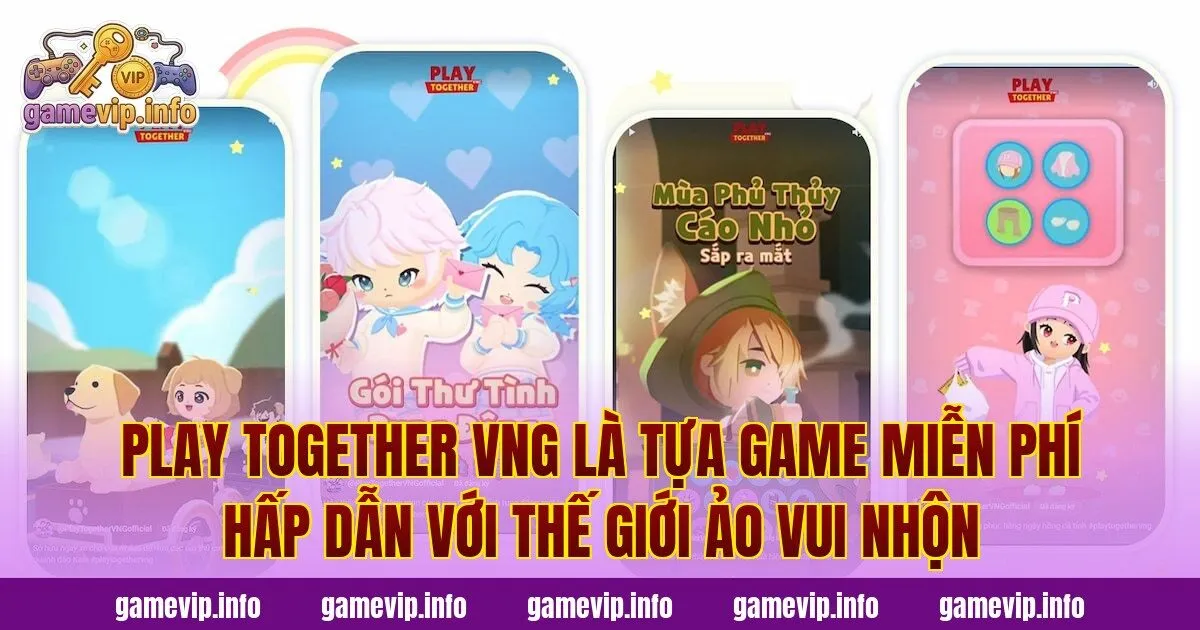 Play Together VNG là tựa game miễn phí hấp dẫn với thế giới ảo vui nhộn