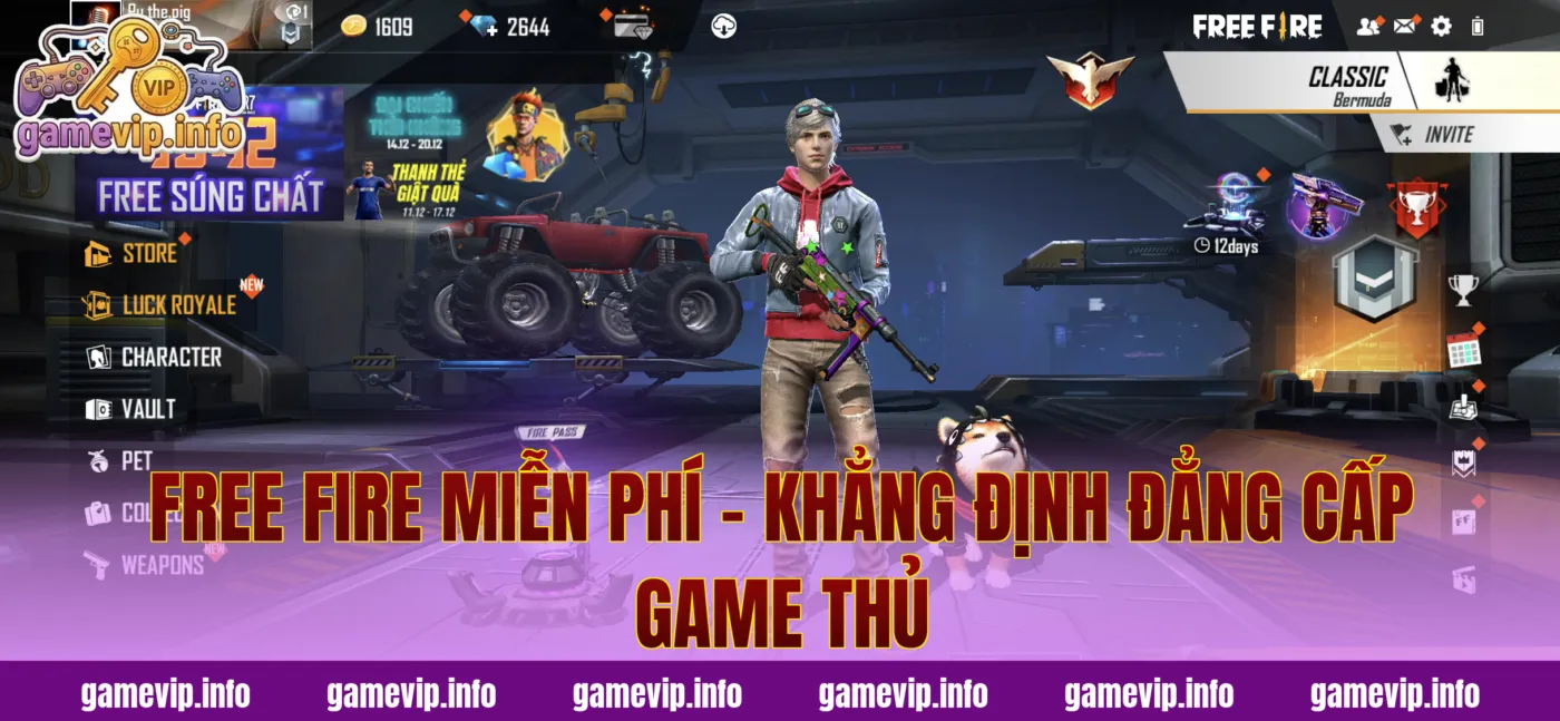 Free Fire Miễn Phí – Khẳng Định Đẳng Cấp Game Thủ