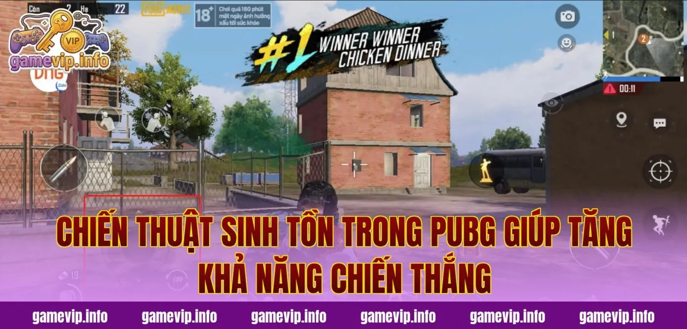 Chiến thuật sinh tồn trong PUBG giúp tăng khả năng chiến thắng