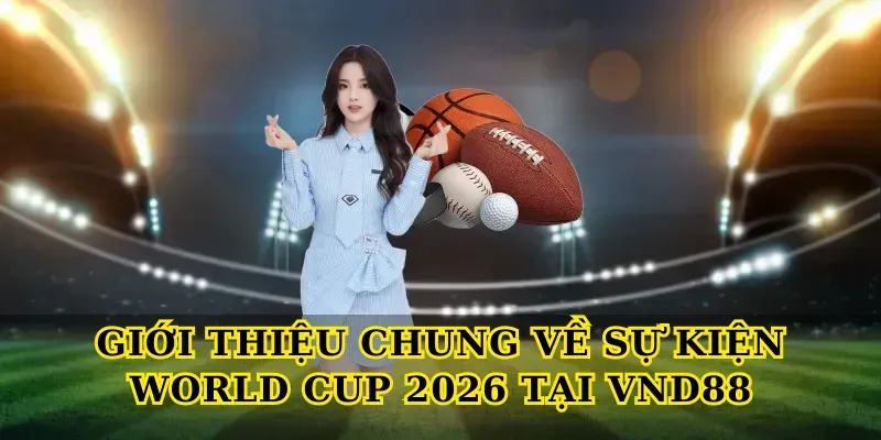 Giới thiệu chung về sự kiện World Cup 2026 tại vnd88